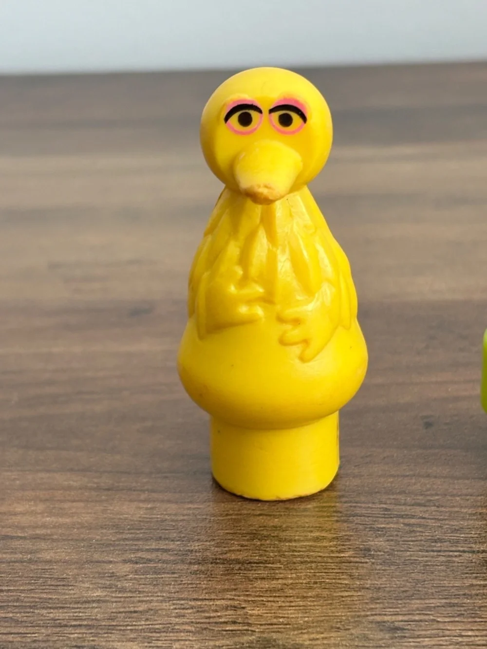 VINTAGE Fisher Price Little People Sesame Street Bert & Big Bird Figures 1970's